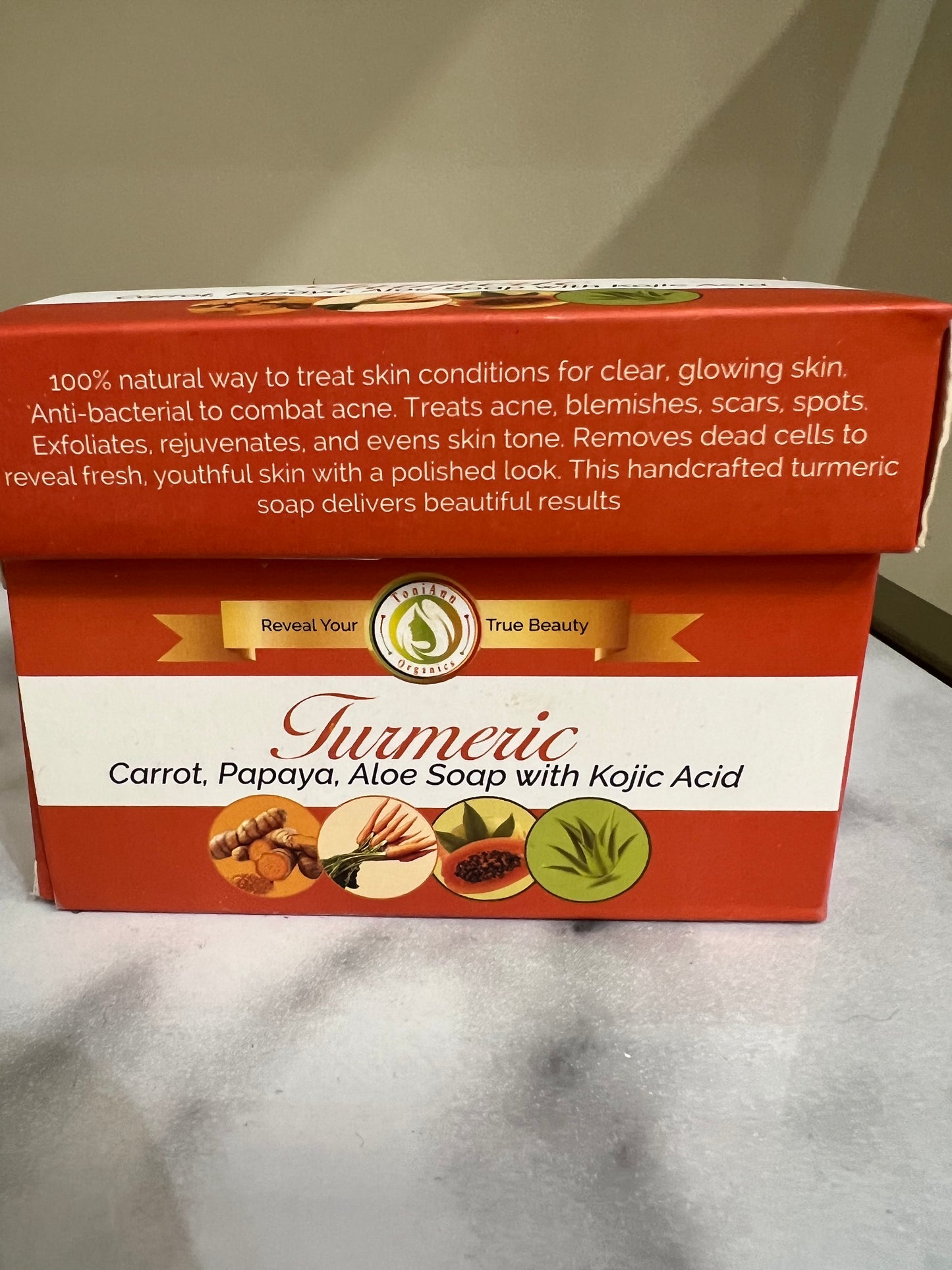 TAO Soap Duo - Turmeric Carrot Papaya & Charcoal Aloe Bundle