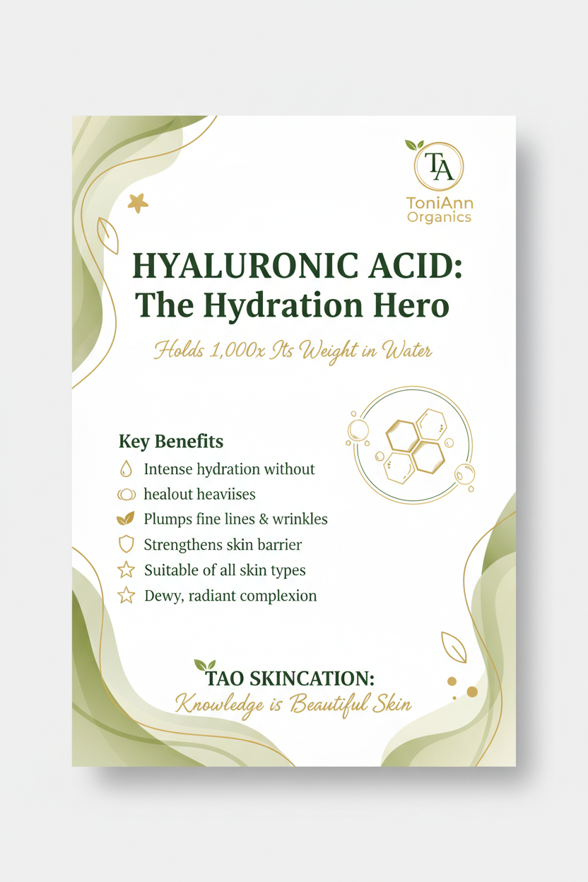 Ingredient Benefits: Hyaluronic Acid - The Hydration Hero