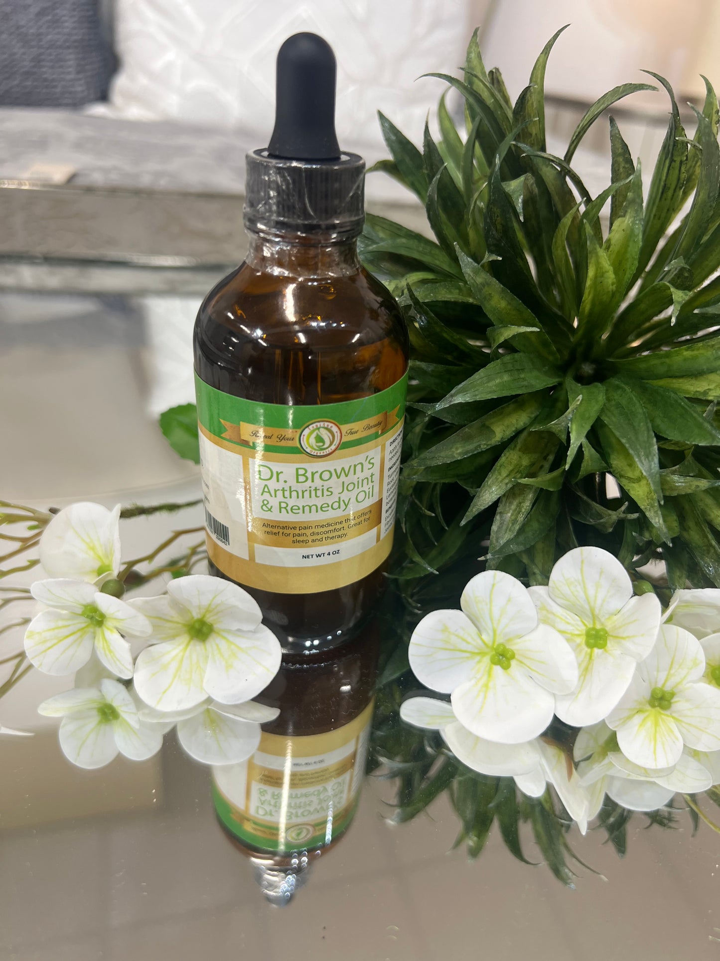 Dr. Brown's Arthritis Joint & Remedy Oil - EXTRA STRENGTH-A Multi-Purpose Oil for Pain, Sinus Pressures, Nasal Congestion, Inflammation Fighter.