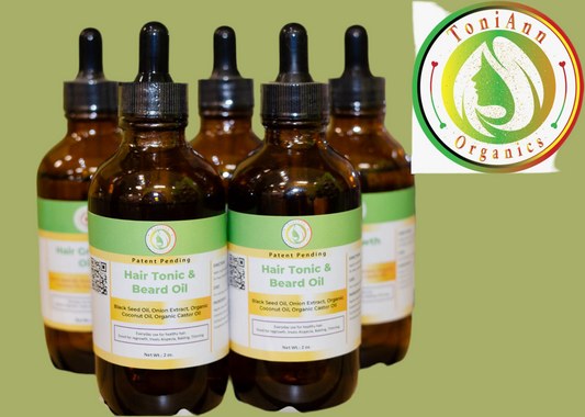Hair Tonic & Beard Oil with Onion Extracts
