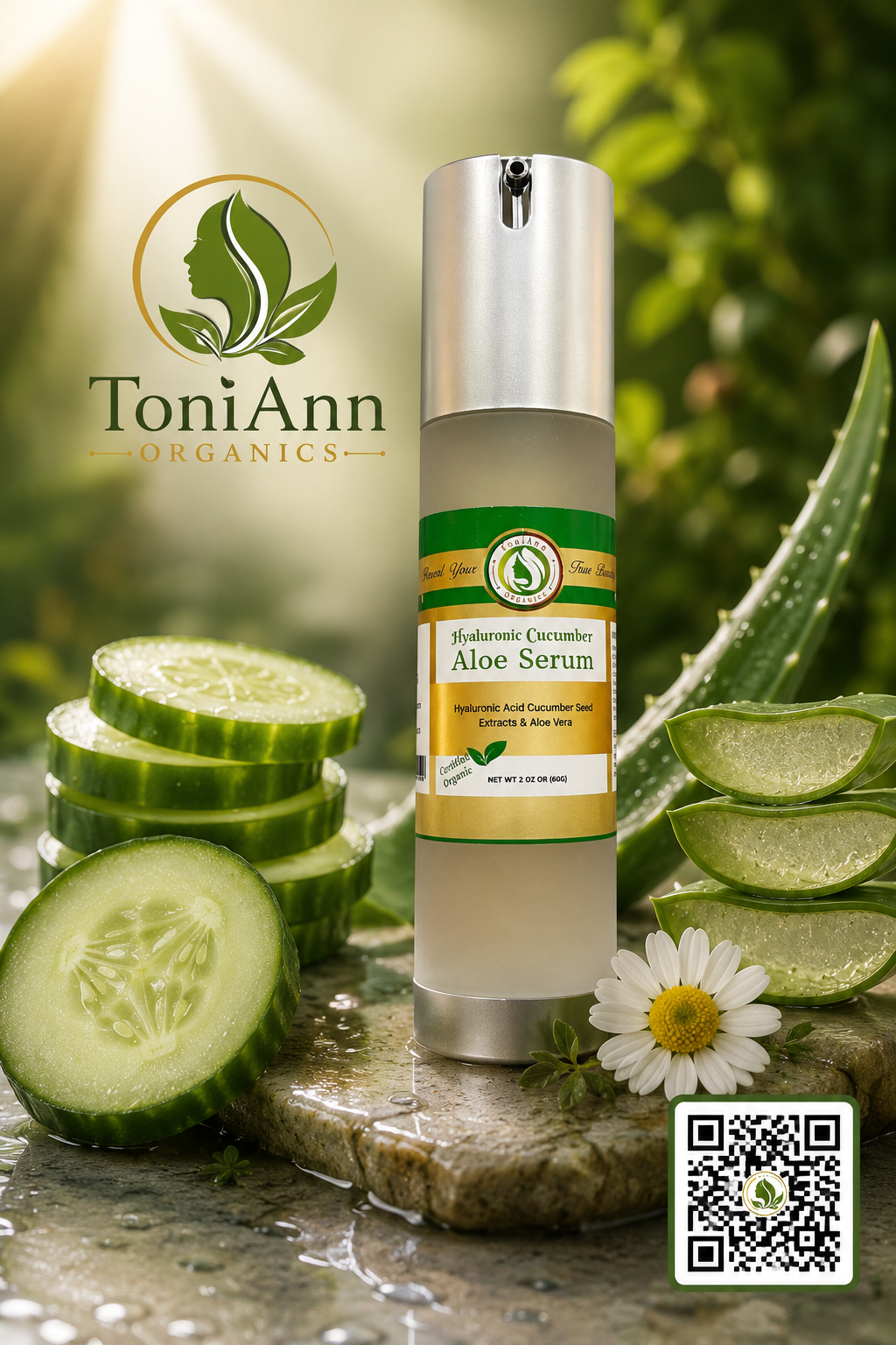 Hyaluronic Cucumber Aloe Serum