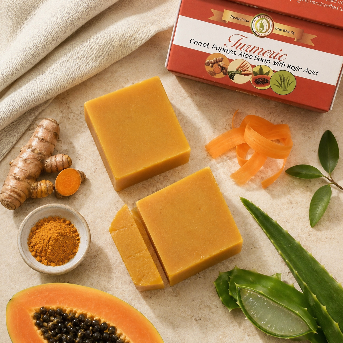 TAO Turmeric Carrot Papaya Aloe Soap
