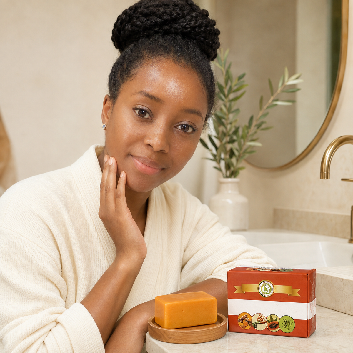 TAO Turmeric Carrot Papaya Aloe Soap