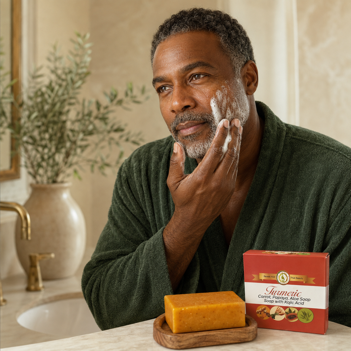 TAO Turmeric Carrot Papaya Aloe Soap