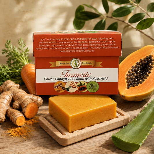 TAO Turmeric Carrot Papaya Aloe Soap