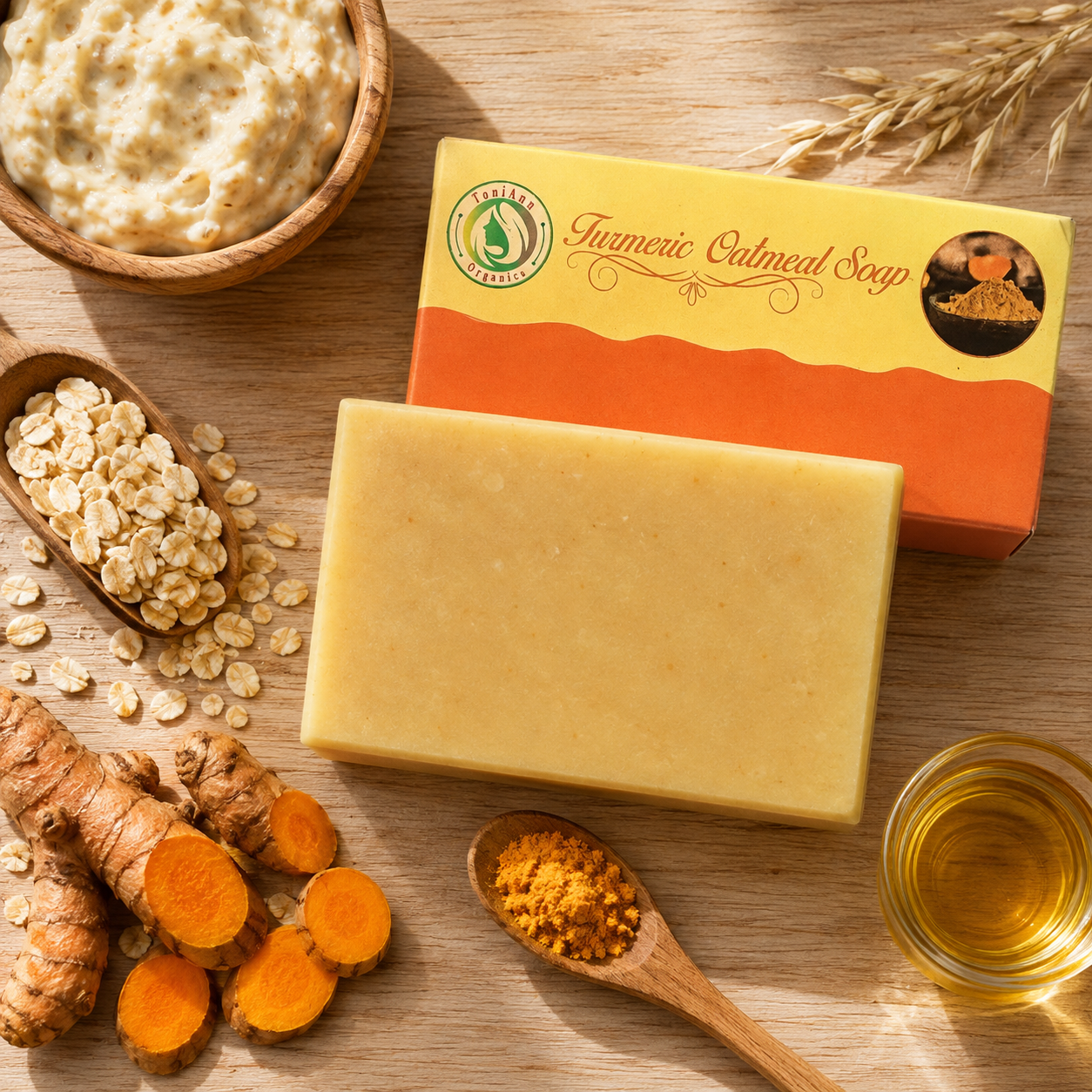 TAO Turmeric Oatmeal Soap