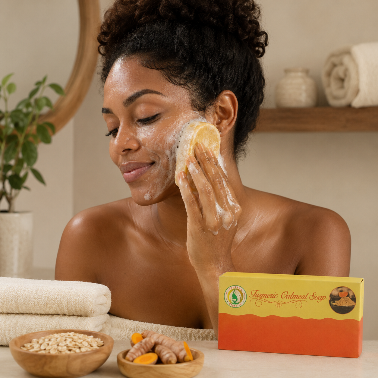 TAO Turmeric Oatmeal Soap
