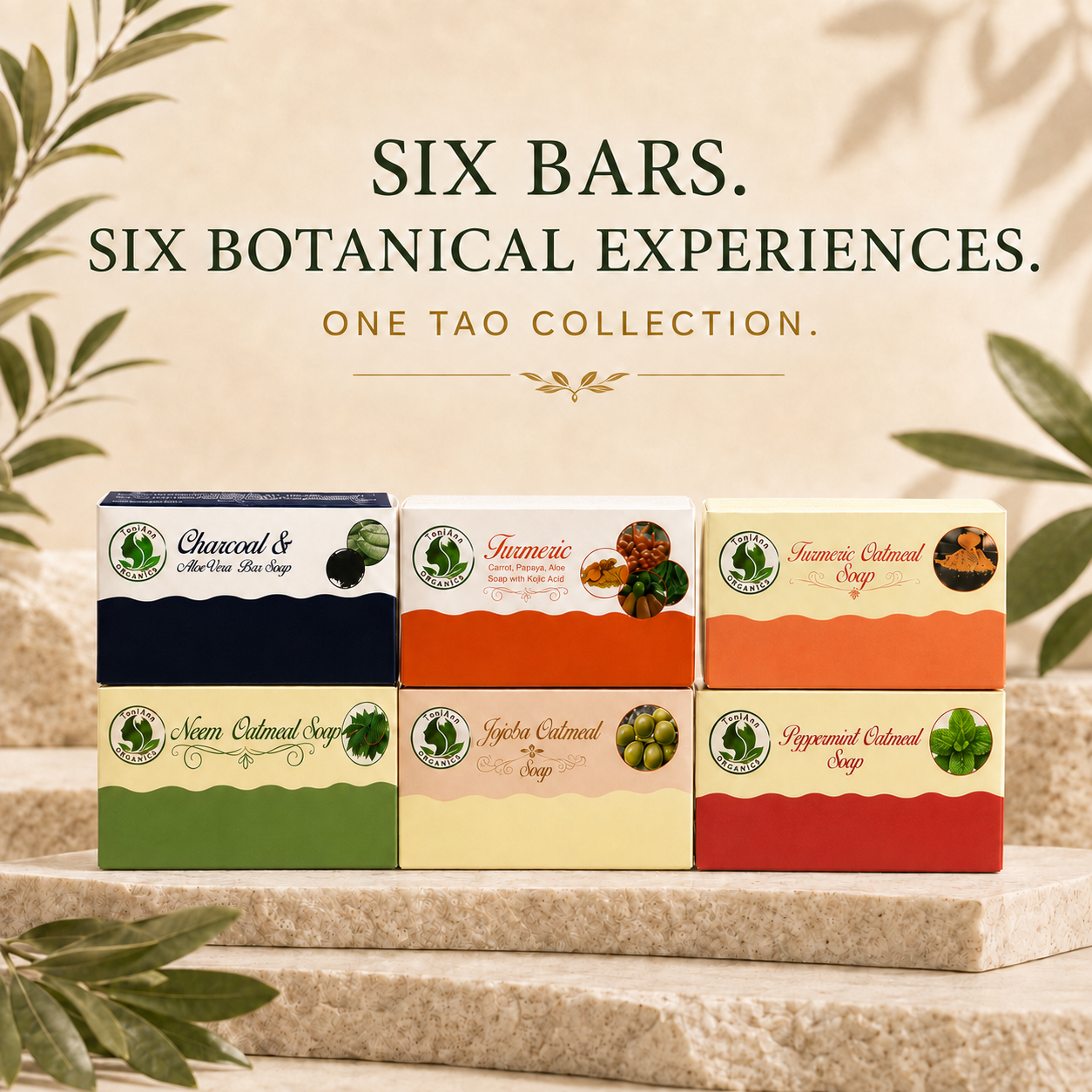 TAO 6-Pack Botanical Soap Collection