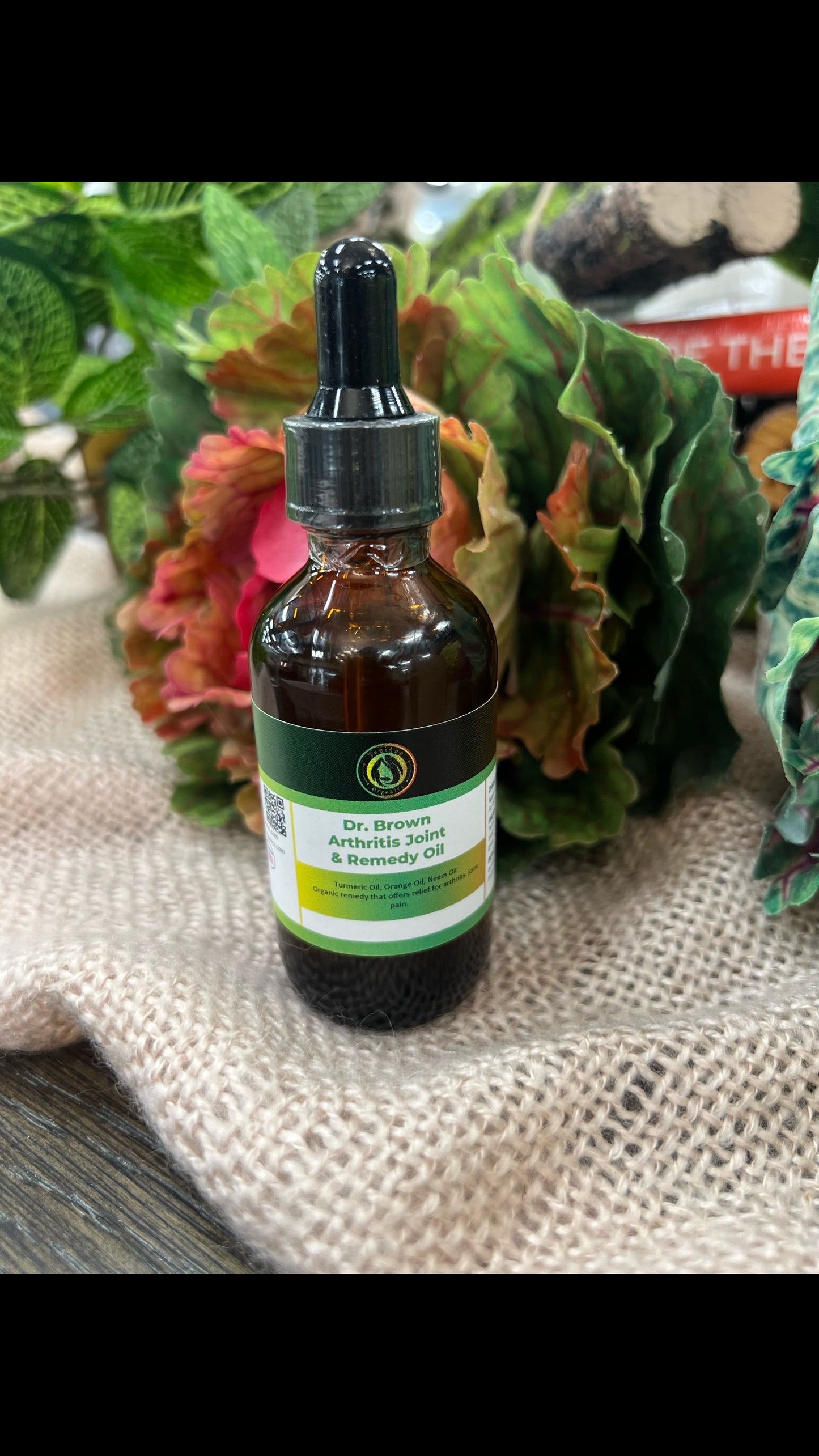 Dr. Brown's Arthritis Joint & Remedy Oil - EXTRA STRENGTH-A Multi-Purpose Oil for Pain, Sinus Pressures, Nasal Congestion, Inflammation Fighter.