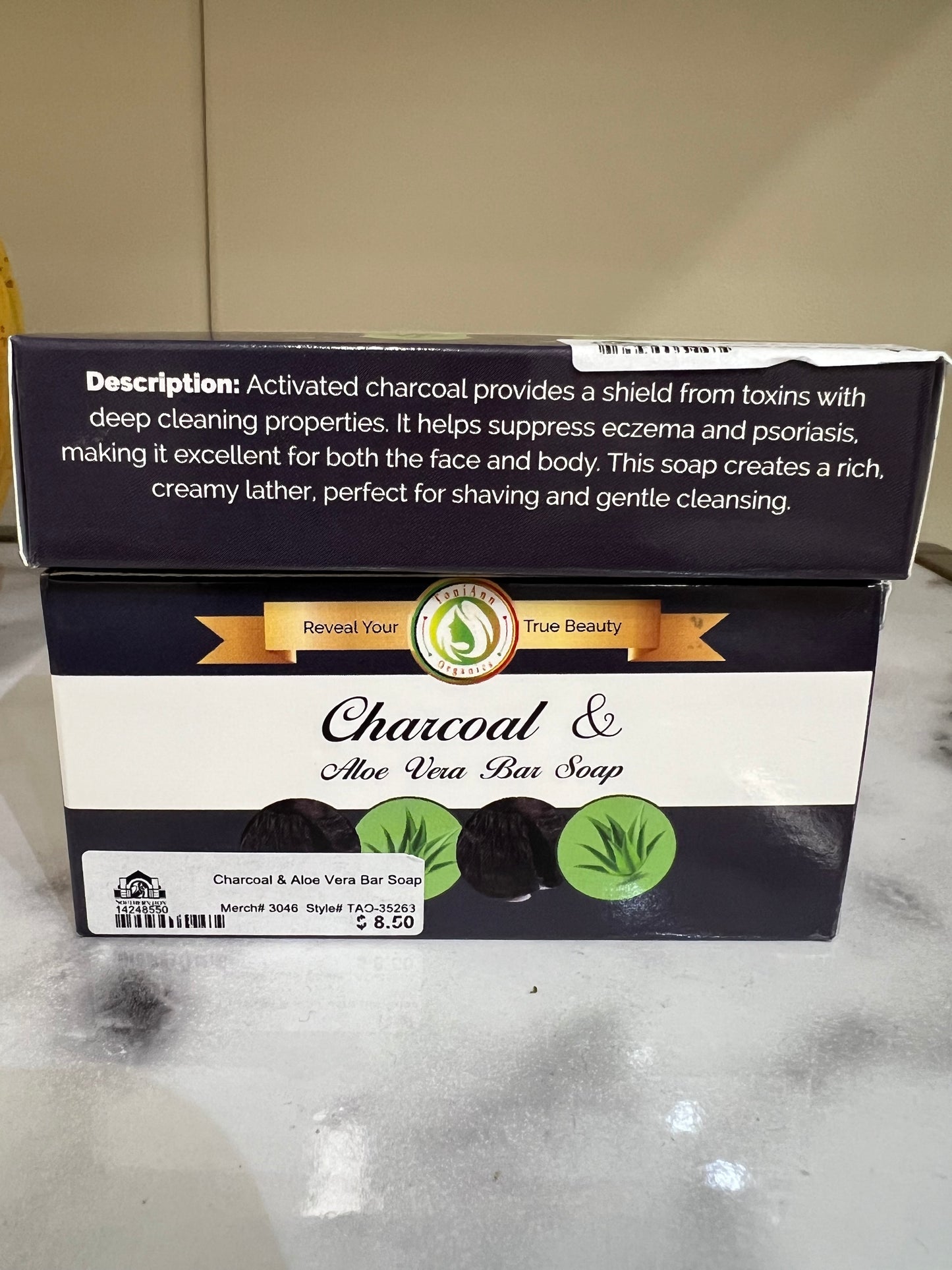 TAO Soap Duo - Turmeric Carrot Papaya & Charcoal Aloe Bundle