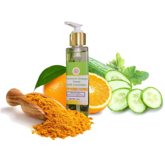 Turmeric Orange Toner with Cucumber