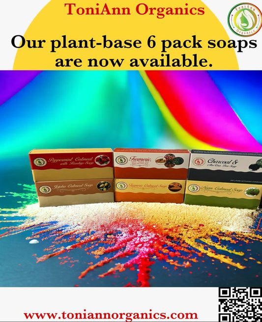 6 Pack Organic Soaps