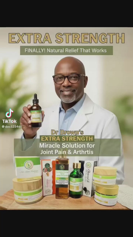 Dr. Brown's Arthritis Remedy & Joint Miracle Pain Oil - Blessed with Prayer
